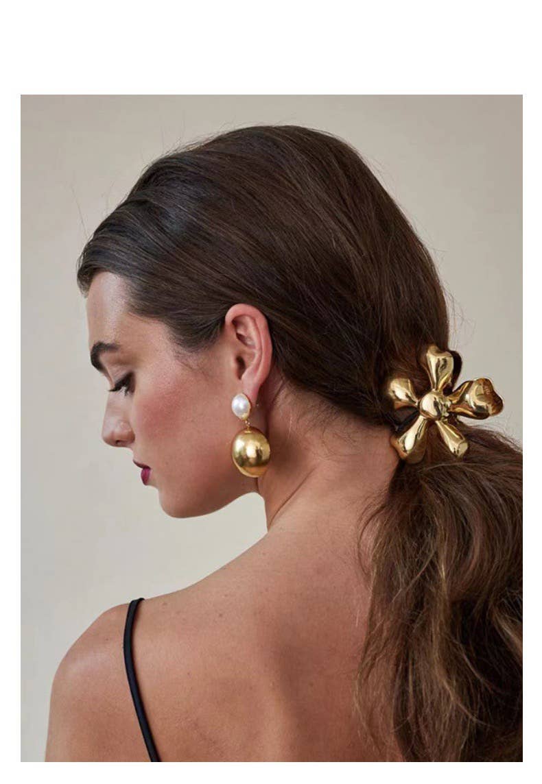 Gold Flower Claw