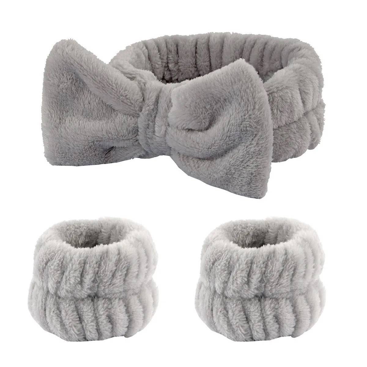 Bow Headband & Wristband Set