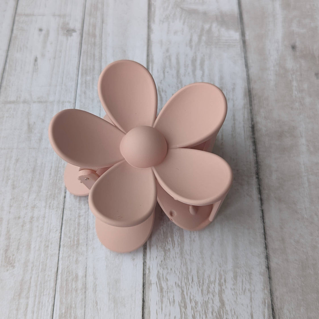 Daisy Flower Matt Hair Claw