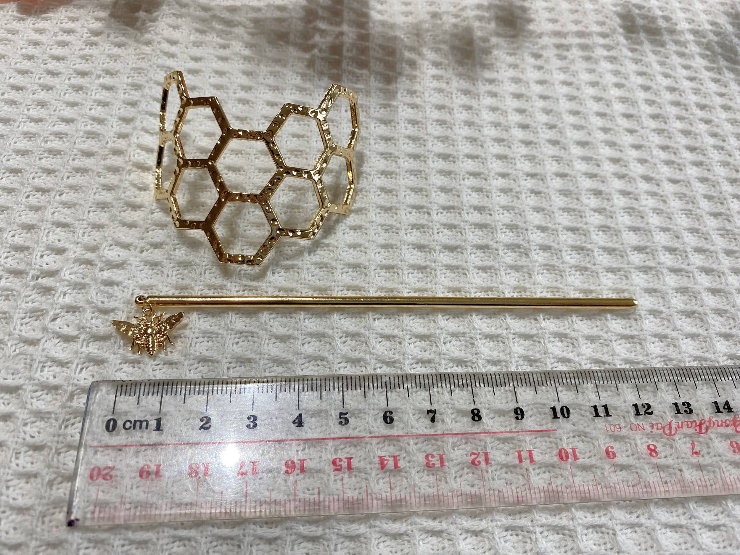 Honeycomb Hair Slide