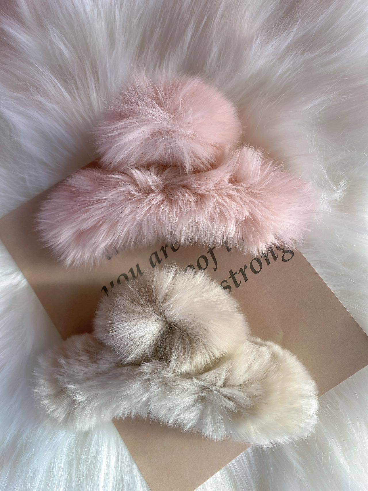 Plush French Hair Claw