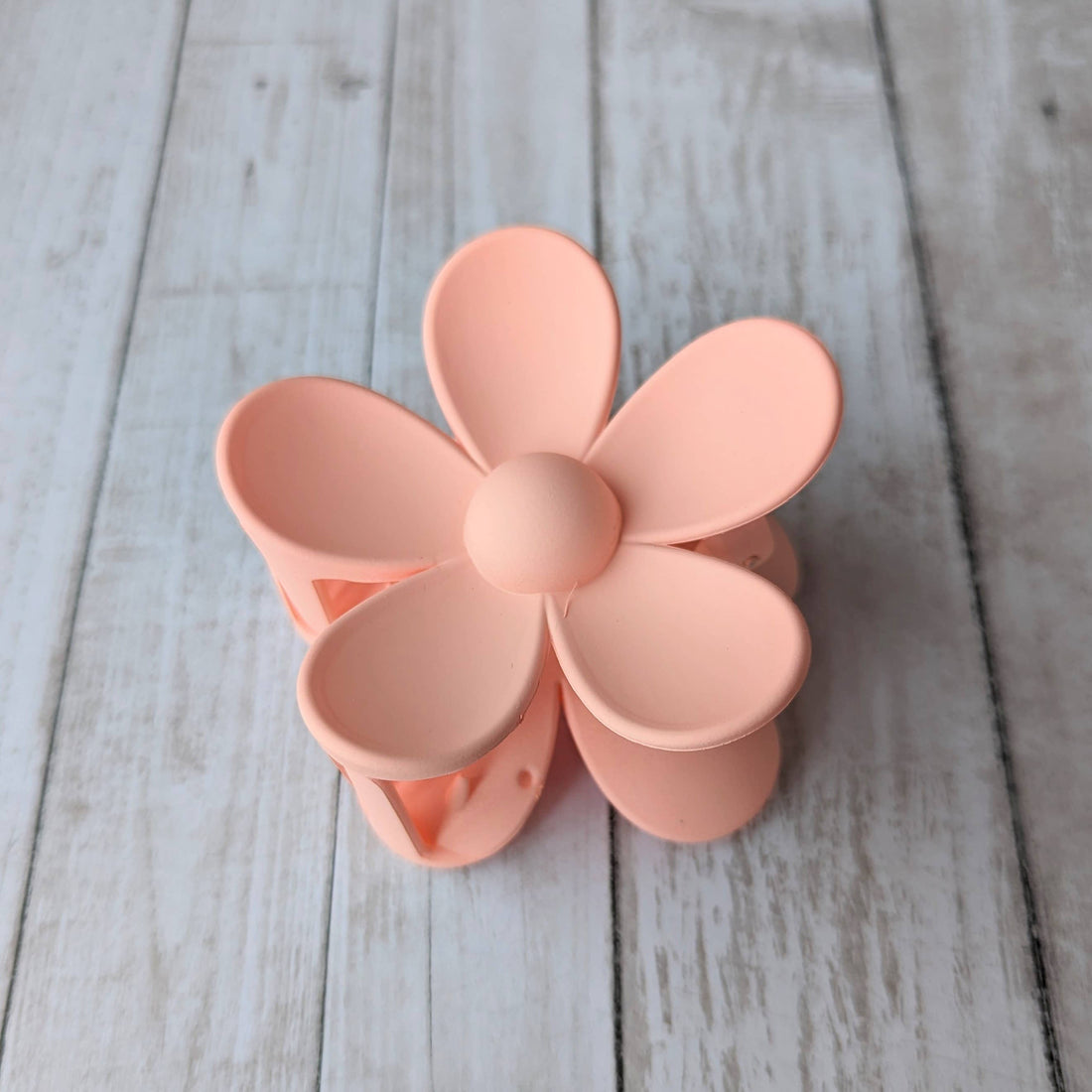 Daisy Flower Matt Hair Claw