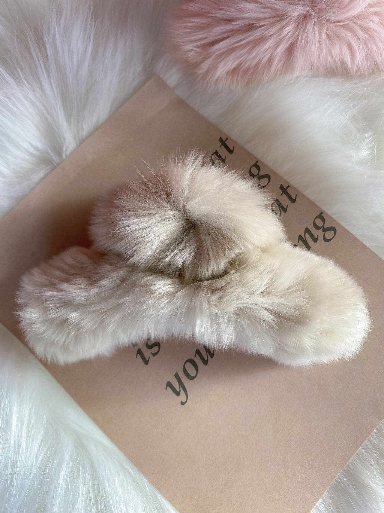 Plush French Hair Claw