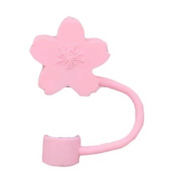 Hawaiian Flower Straw Cover