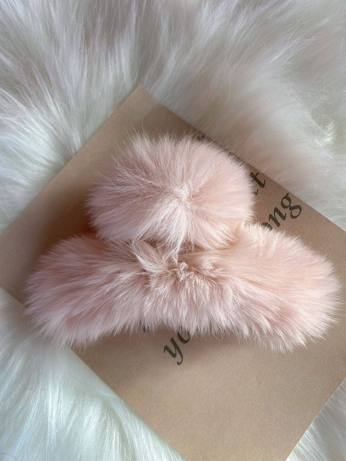 Plush French Hair Claw