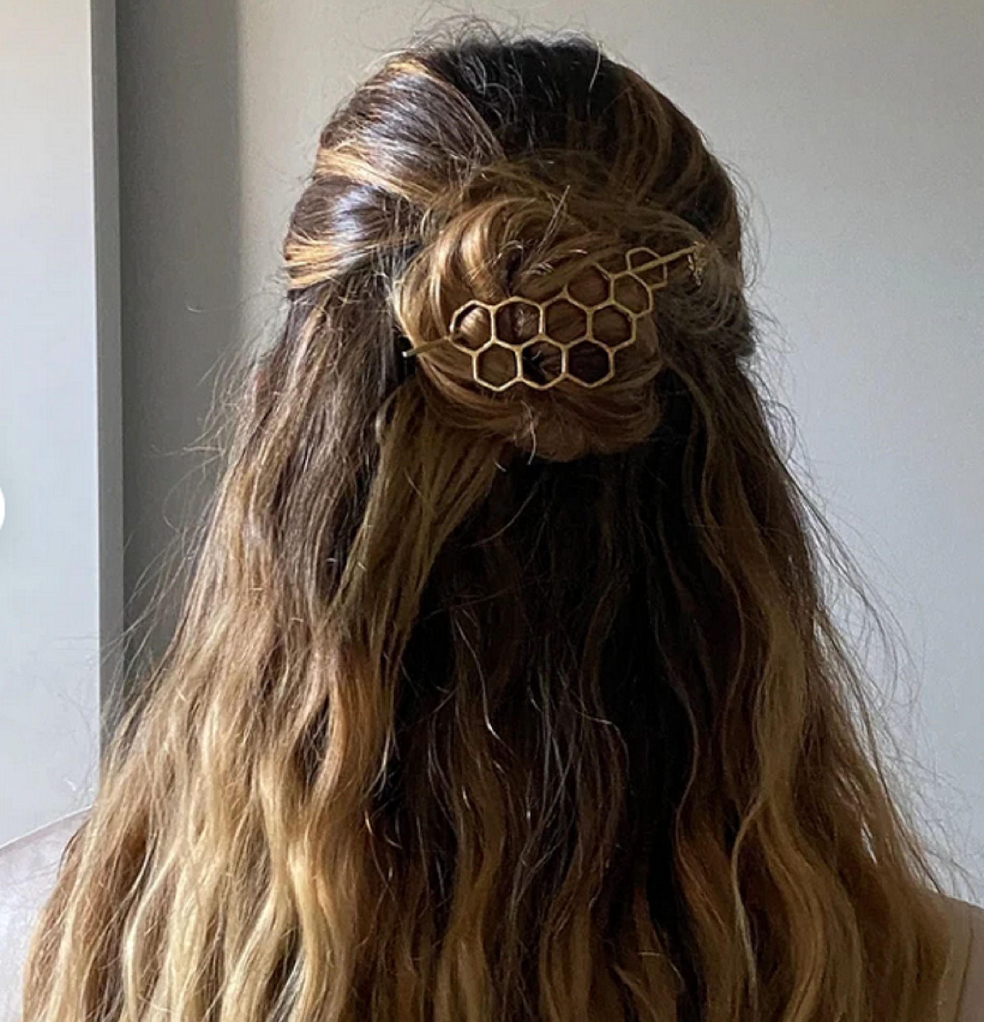 Honeycomb Hair Slide