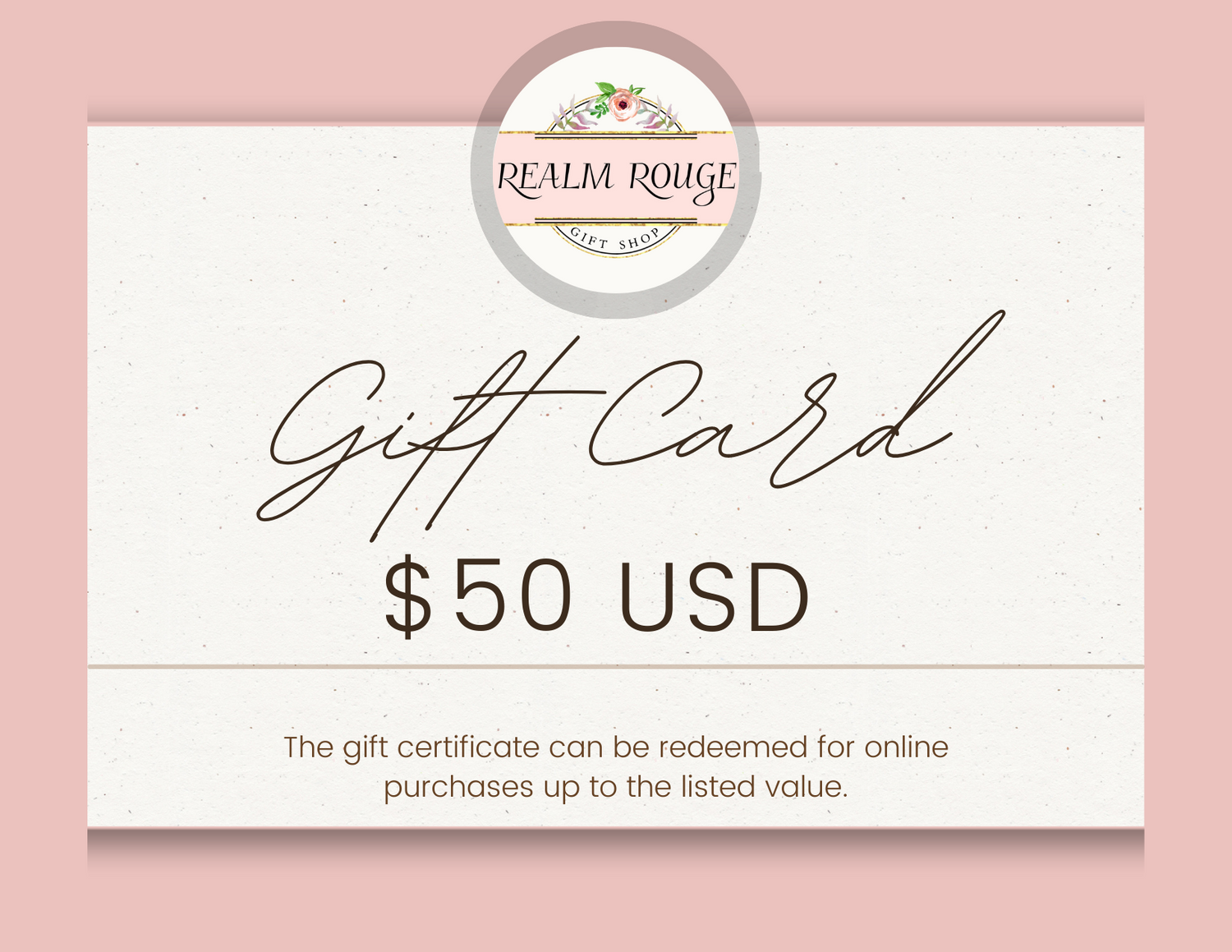 RealmRouge Gift Card
